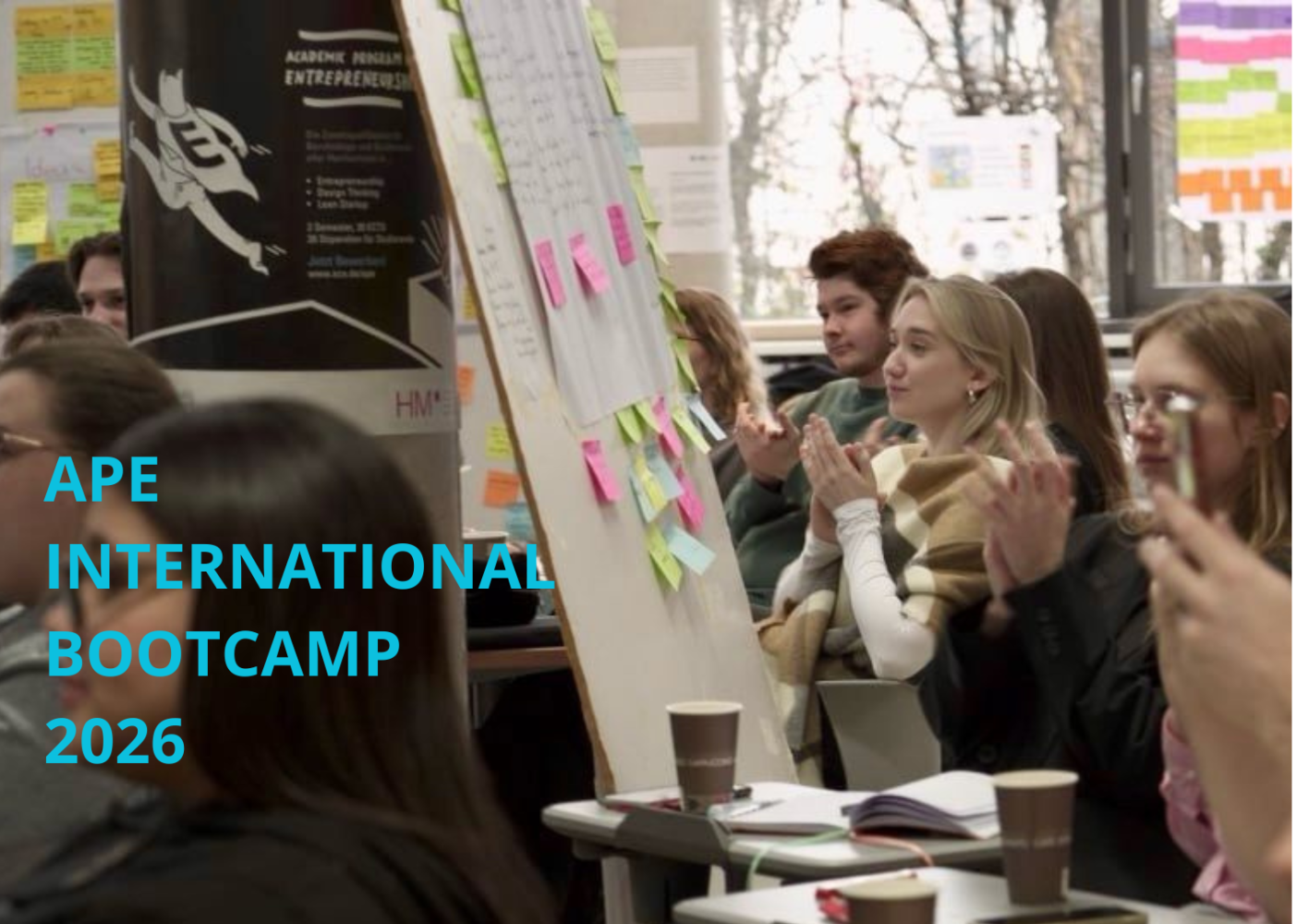 Apply now for the APE International Bootcamp