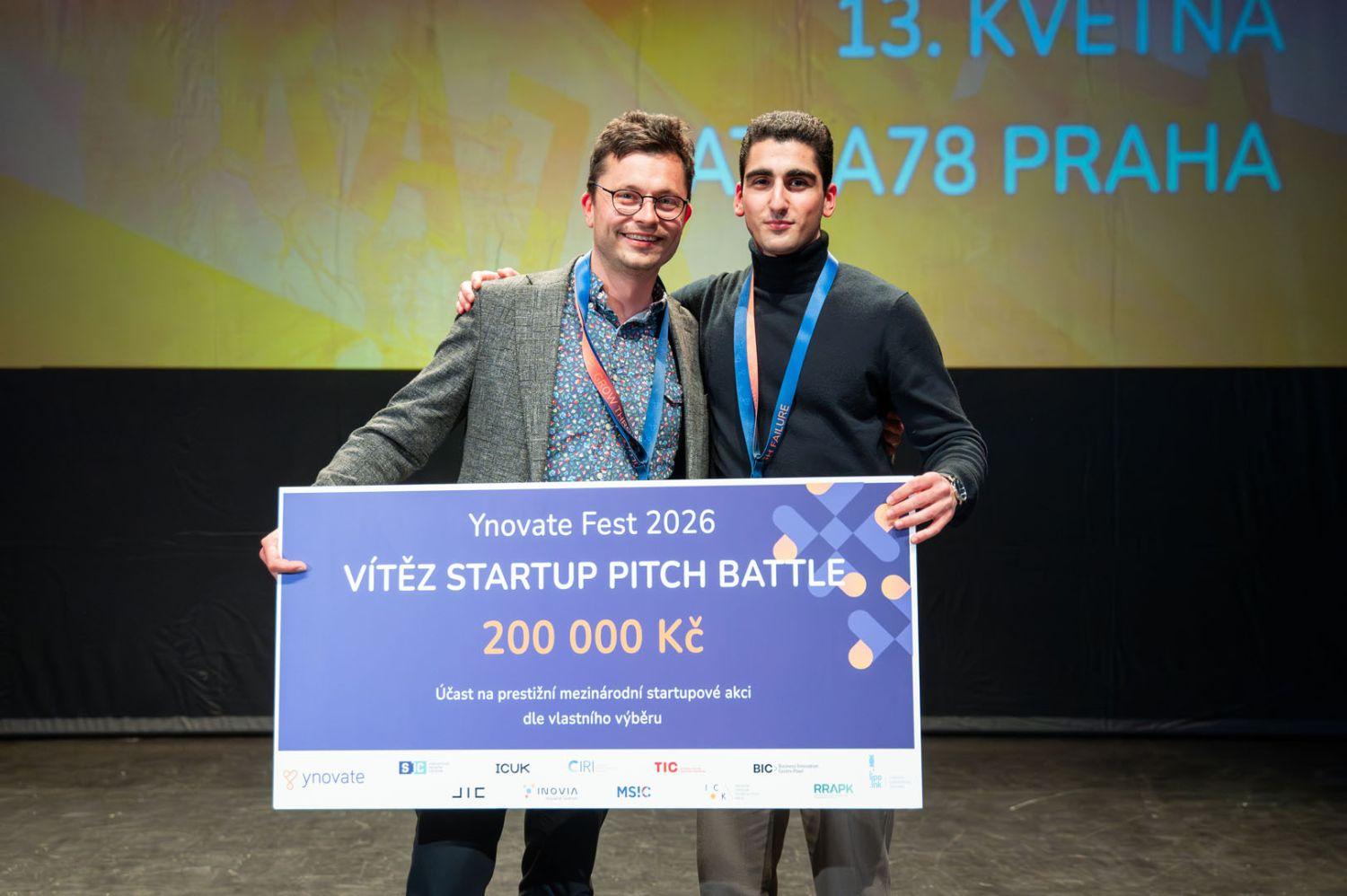 MarbleMat zvítězil v Pitch Battle na Ynovate Fest 2026